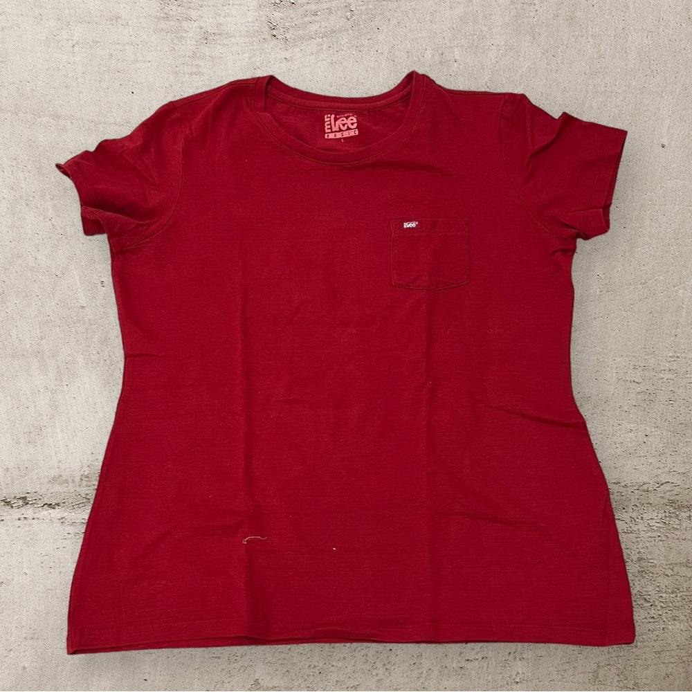 Lee red women shirt
